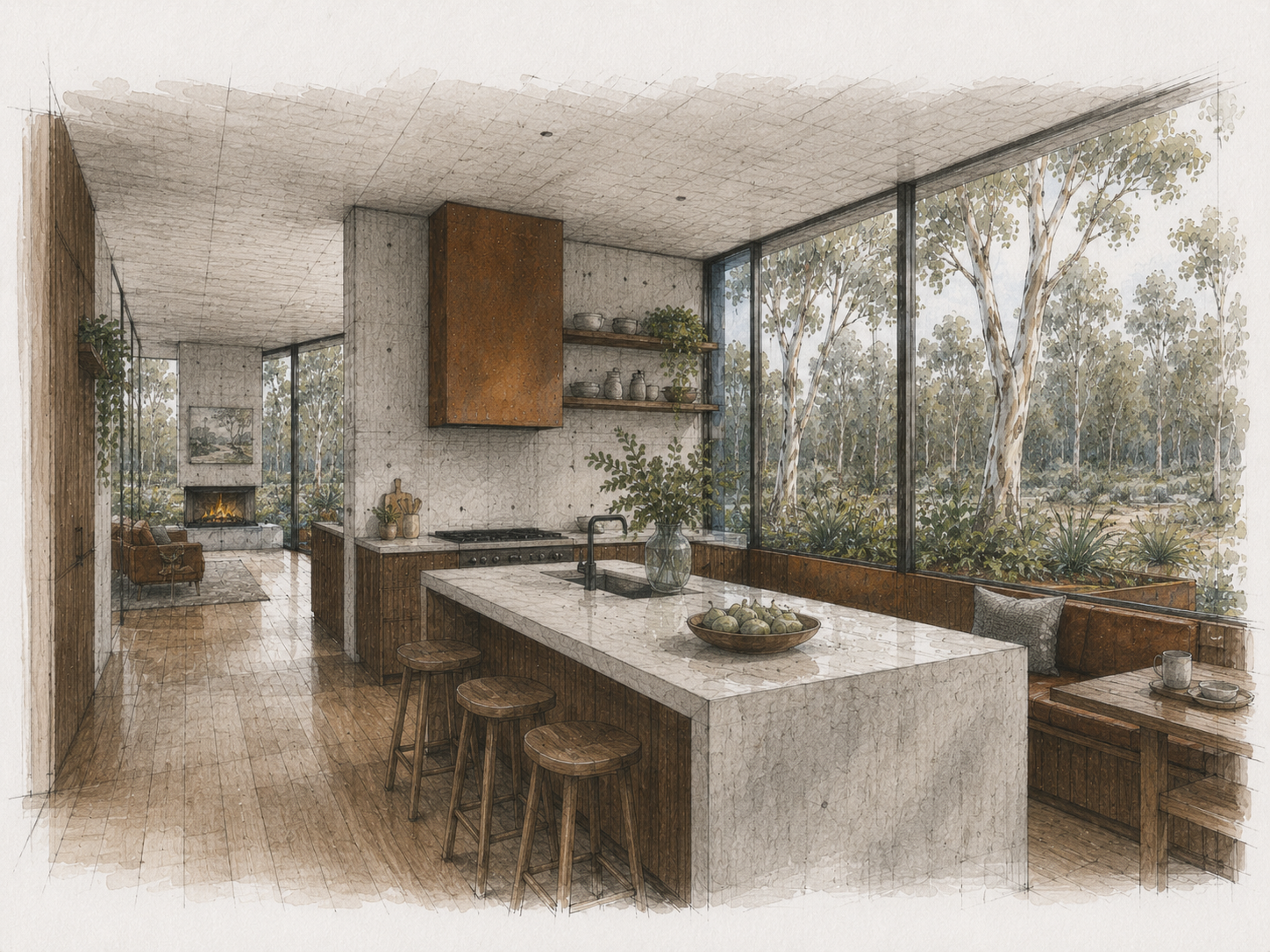 Interior perspective image used for the margins essay
